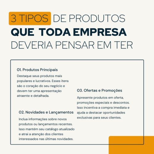 3 Tipos de Produtos que Todo Catálogo Digital Deve Ter