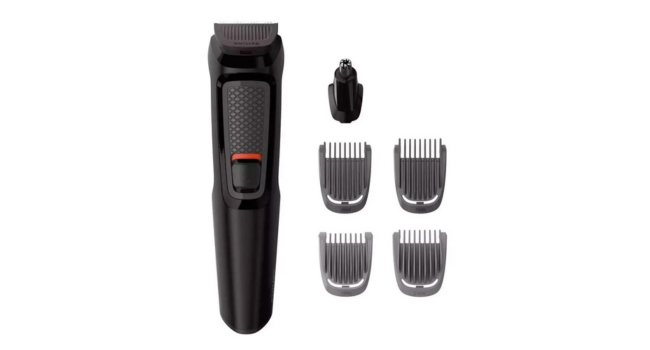 Aparador De Pelos Philips Multigroom 6 Acessórios Mg3711/15 - Bivolt