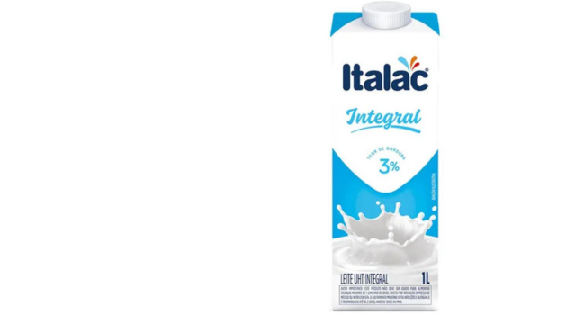 Leite UHT integral 1 Litro Italac