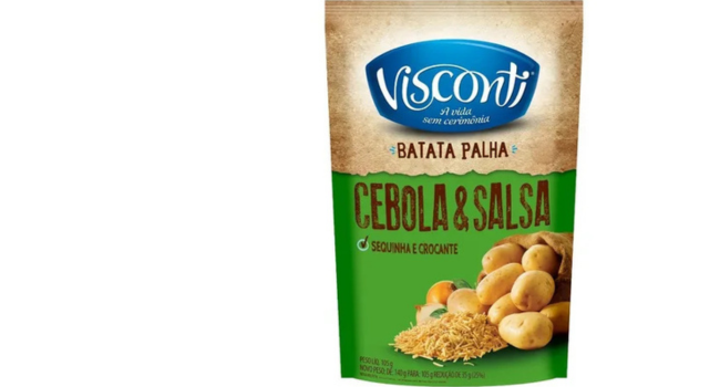 Batata Palha Cebola E Salsa Visconti 105g