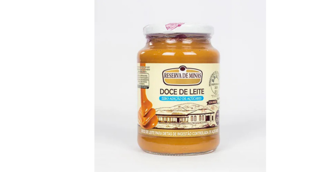 Doce De Leite Diet 630g - Zero Adicão De Açuçar 