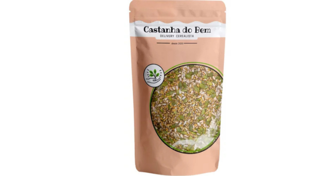 Mix De Sementes Abóbora/girassol/chia/linhaça/gergelim 1kg