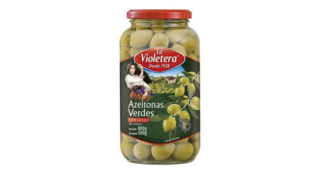 Azeitona Verde La Violetera 500g