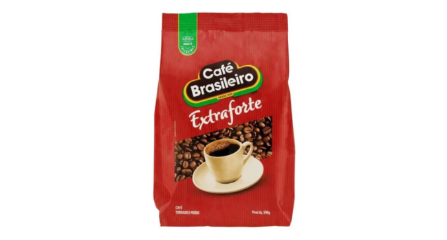 Café Torrado E Moído Extraforte Café Brasileiro Pacote 500g