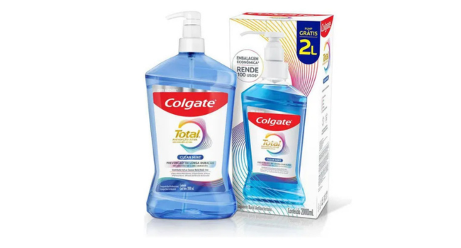 Enxaguante Bucal Total 12 Clean Mint 2000ml 