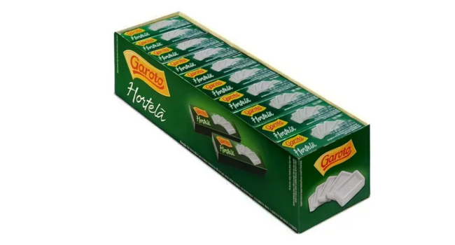 Garoto Hortelã Sem Glúten 680 G 40 Unidades