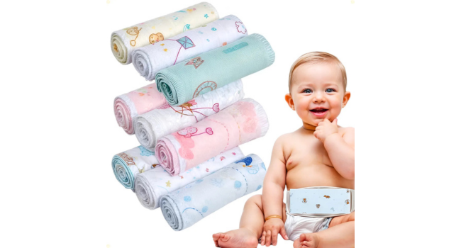 Kit 3 Faixa Umbigo Umbilical Enxoval Recem Nascido Bebe