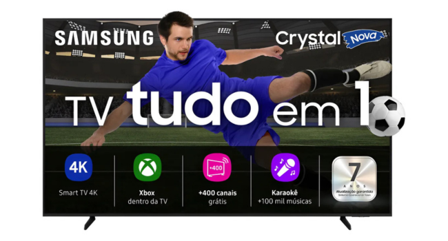 Smart Tv U8600f Crystal Uhd 4k 50 2025 Preto Samsung